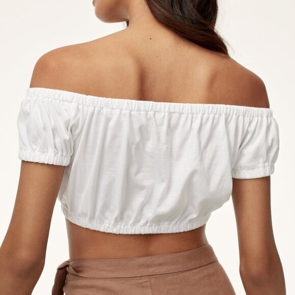 WILFRED | Aritzia Adelisa T-Shirt Crop Top | Sz.XS - Picture 6 of 6
